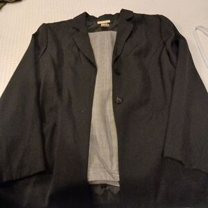 Jacklyn Smith Size 12Black Blazer Jacket And Size 12  Evan Pant